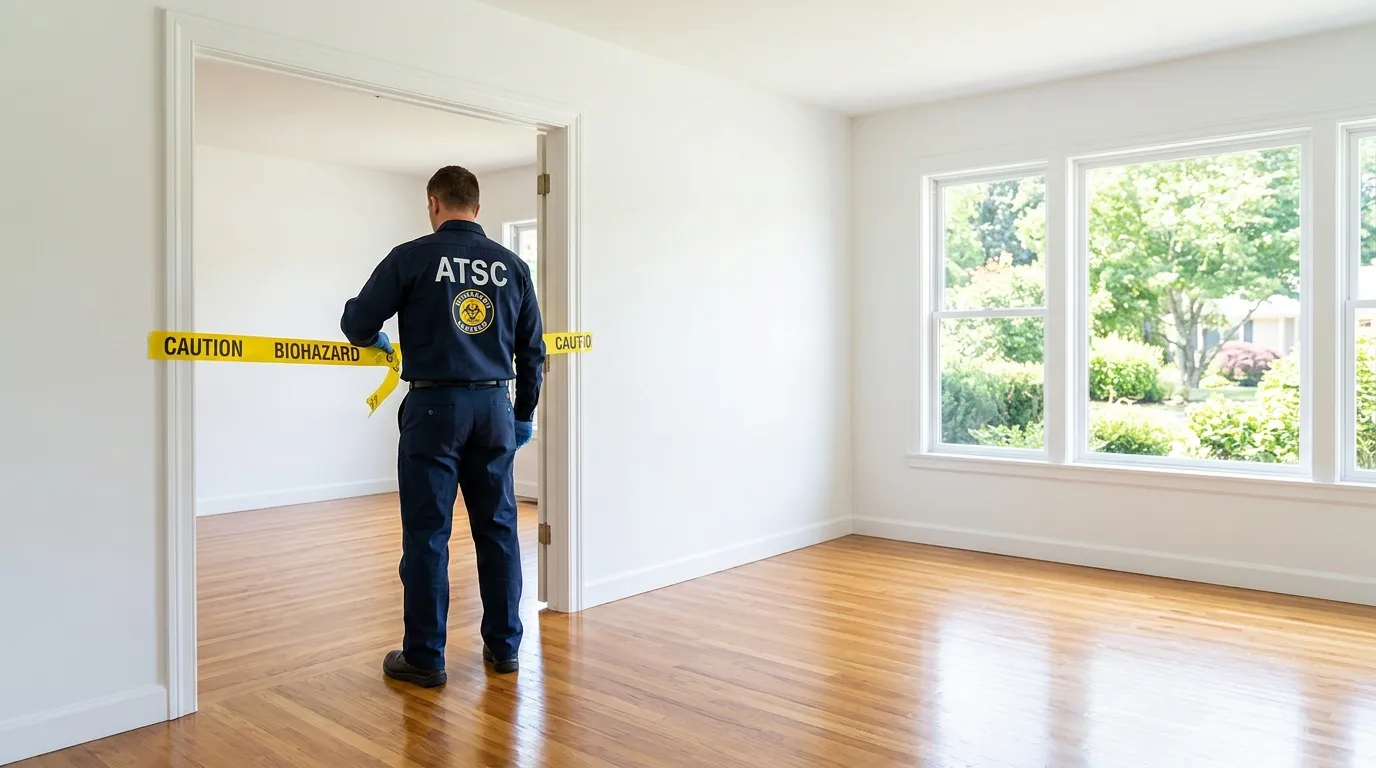 Certified biohazard cleanup crew performing Crime Scene Cleanup in Arnold